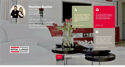 Desktop Screenshot of heatherbecker.net